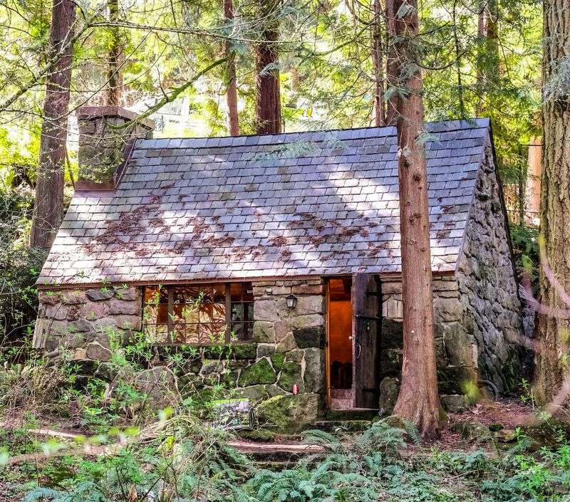 The Stone Cabin And A Hidden Terrazzo Floor