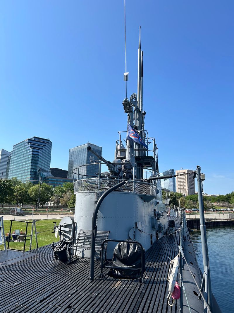 The Submarine on Lake Erie's Shore The Submarine on Lake Erie's Shore