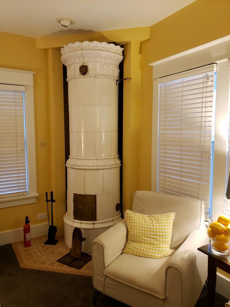 The Swedish Fireplaces That Set This Place Apart