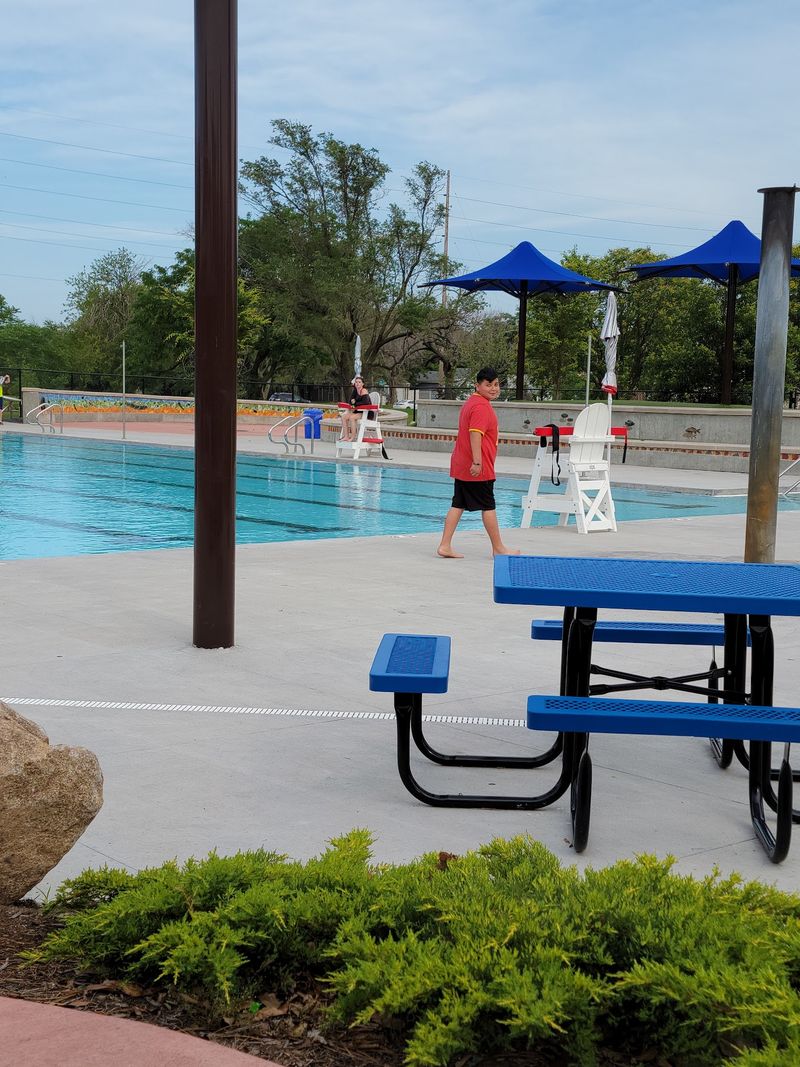 The Swimming Pool Scene The Swimming Pool Scene