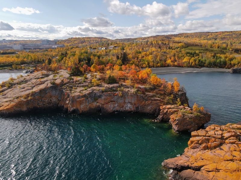 The Taconite Story Behind the Dark Shoreline The Taconite Story Behind the Dark Shoreline