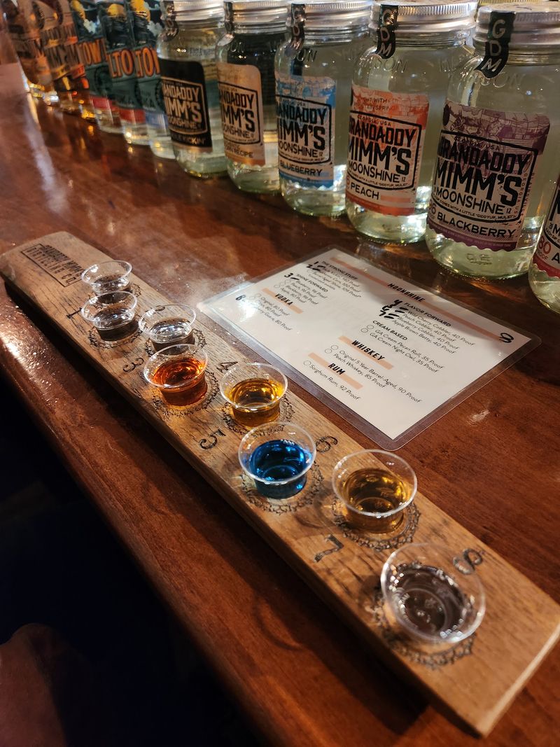 The Tasting Experience: Eight Samples for Seven Dollars