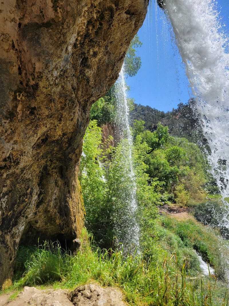 The Travertine Cliff and How It Keeps Growing The Travertine Cliff and How It Keeps Growing