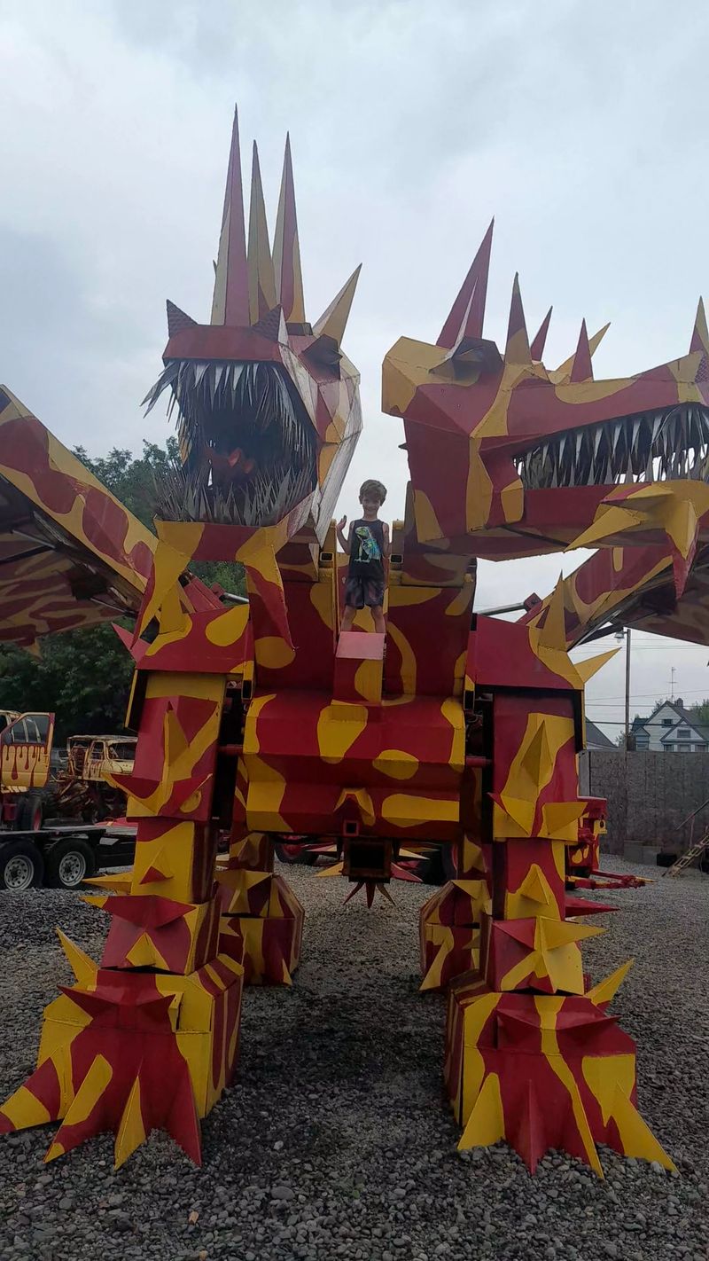 The Two-Headed Dragon That Breathes Fire