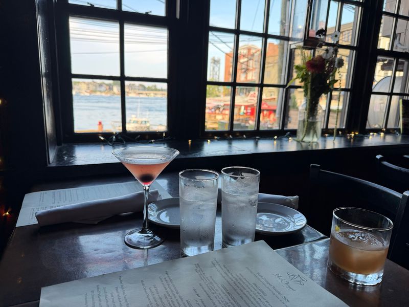 The Upstairs Wine Bar and Harbor Views The Upstairs Wine Bar and Harbor Views