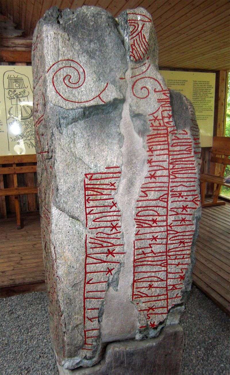 The Viking Runestone Used in a Swedish Church The Viking Runestone Used in a Swedish Church