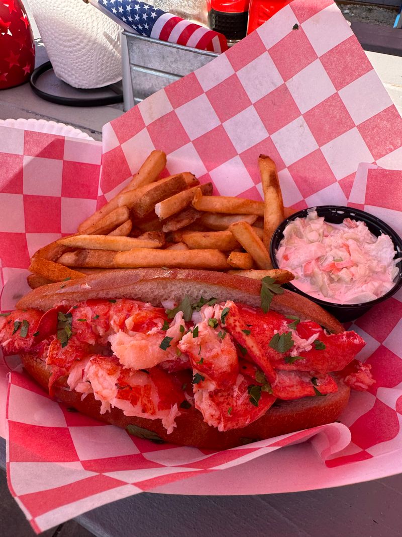The Warm Connecticut-Style Lobster Roll Draw
