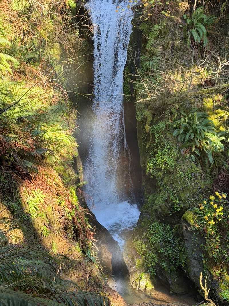 The Waterfall That Greets You on the Way