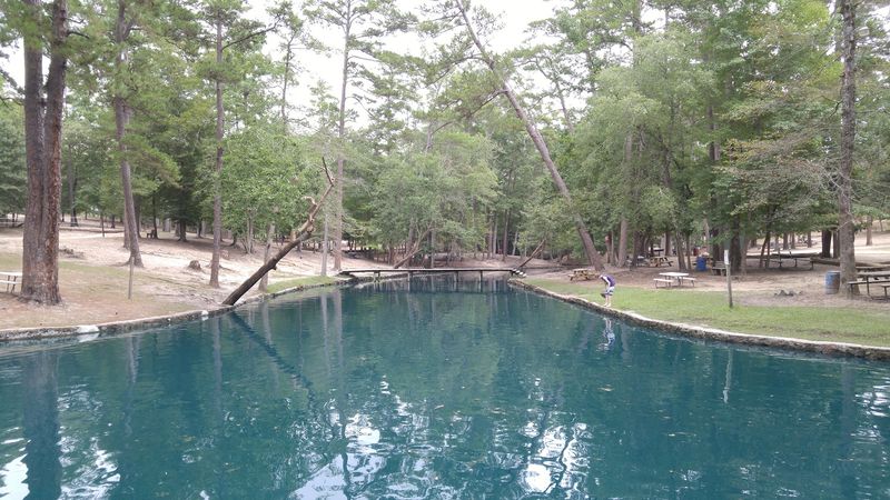 The White Sand Bottom and Crystal Clear Water