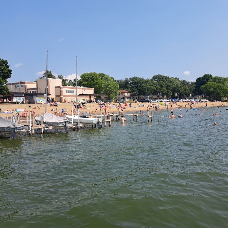The Wide Swimming Area That Anchors the Day