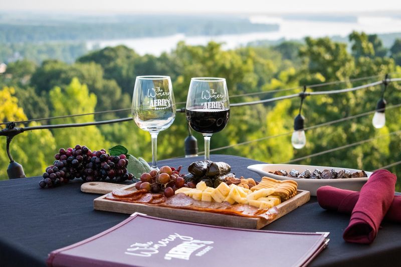 The Winery Terrace Earns Its Reputation for Views and Atmosphere