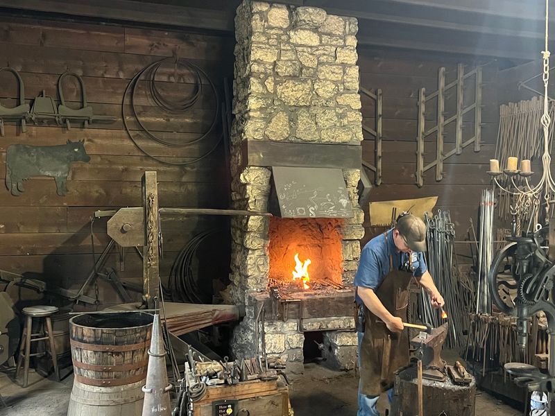 The Working Blacksmith Demonstration The Working Blacksmith Demonstration