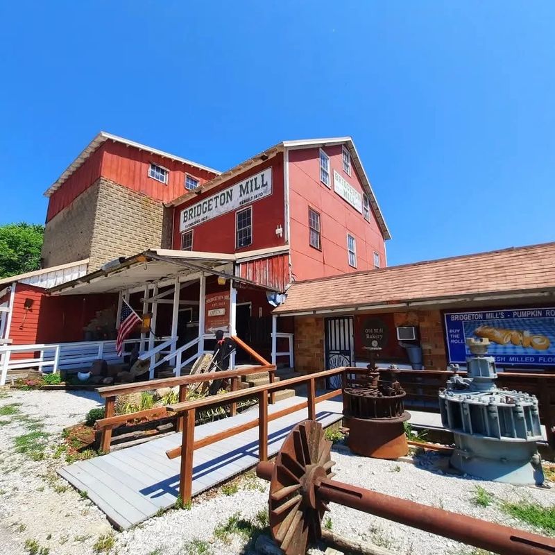 The Working Grist Mill Next Door