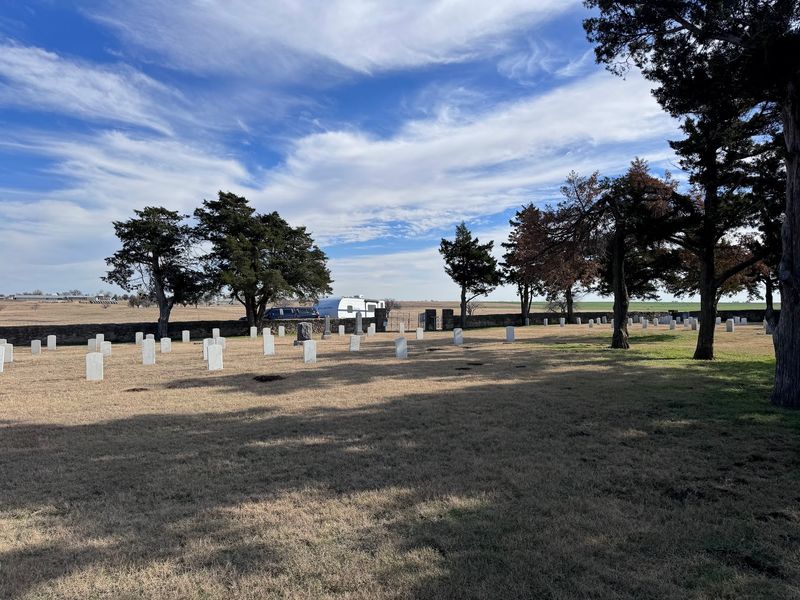 The haunted Fort Reno cemetery The haunted Fort Reno cemetery