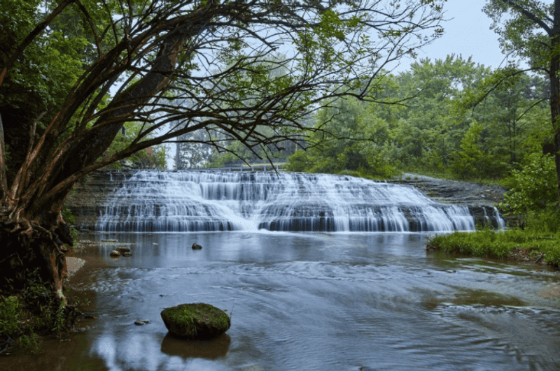 Thistlethwaite Falls, Richmond, Indiana