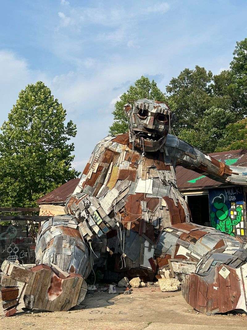 Thomas Dambo’s Reclaimed-Material Giant Thomas Dambo’s Reclaimed-Material Giant