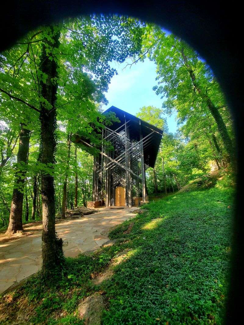 Thorncrown Chapel In Eureka Springs, Arkansas Thorncrown Chapel In Eureka Springs, Arkansas