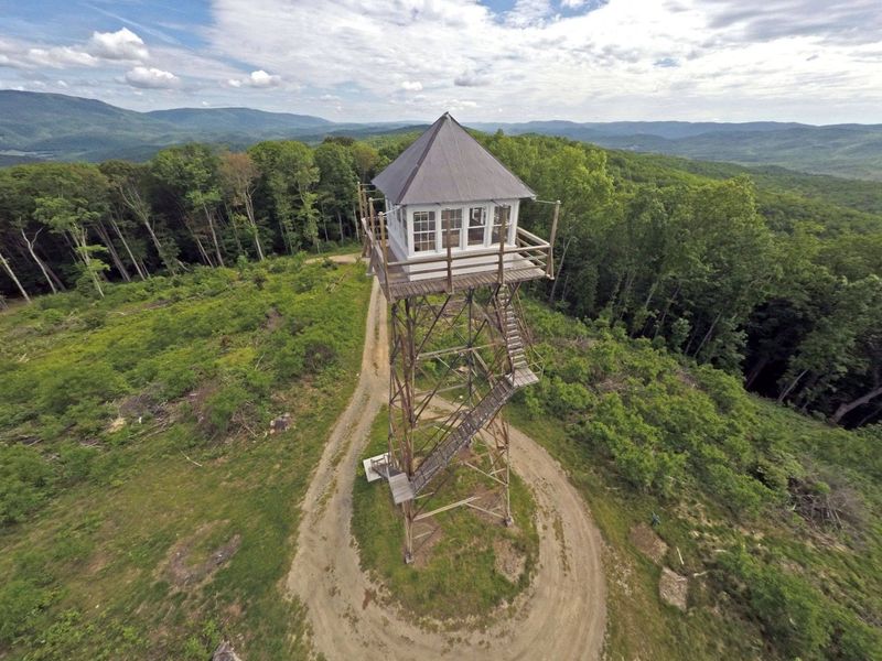 Thorny Mountain Fire Lookout Tower, Dunmore, WV Thorny Mountain Fire Lookout Tower, Dunmore, WV