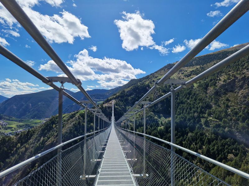 Tibetan Bridge of Canillo - Andorra Tibetan Bridge of Canillo - Andorra