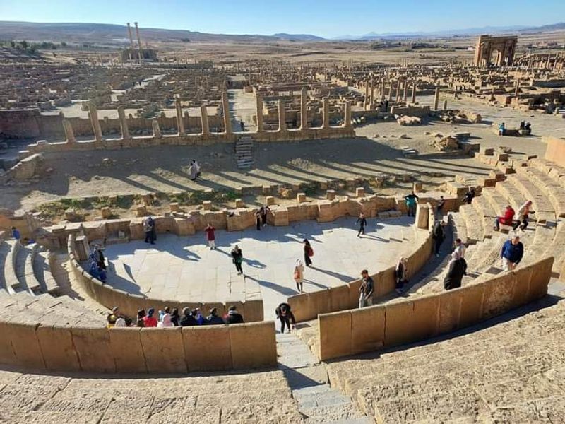 Timgad, Algeria Timgad, Algeria
