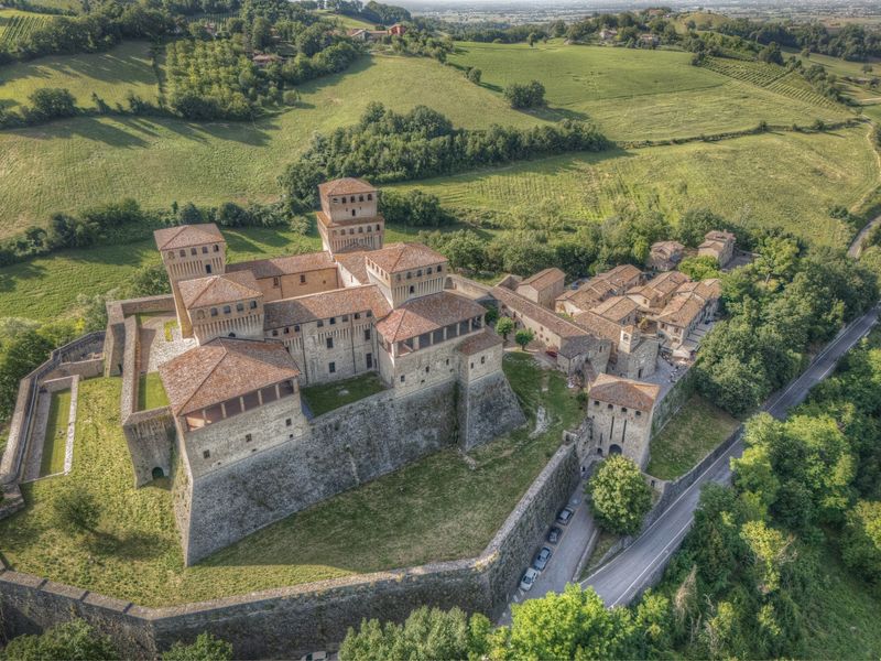 Torrechiara Castle, Emilia-Romagna Torrechiara Castle, Emilia-Romagna