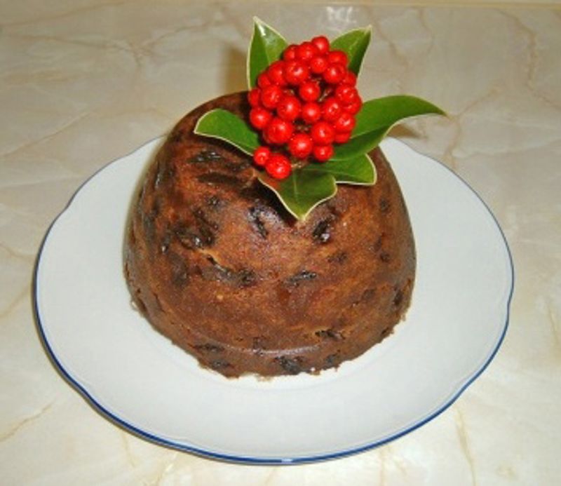 Traditional British Christmas Pudding, Suet