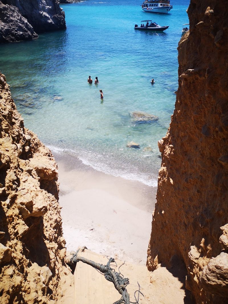 Tsigrado Beach, Milos Tsigrado Beach, Milos