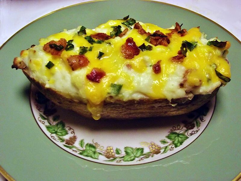 Twice-Baked Potatoes Twice-Baked Potatoes