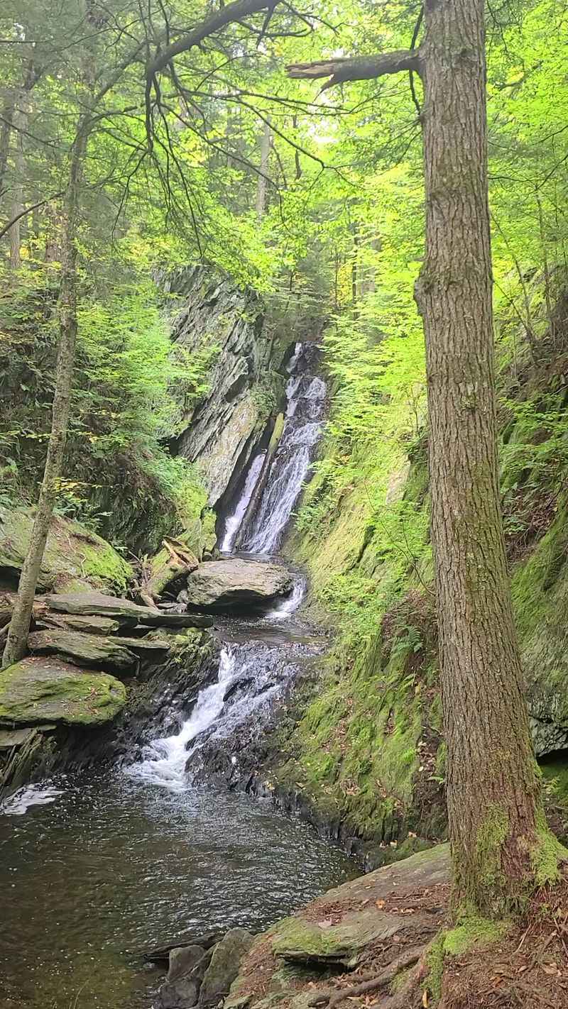 Two Falls That Meet in the Middle
