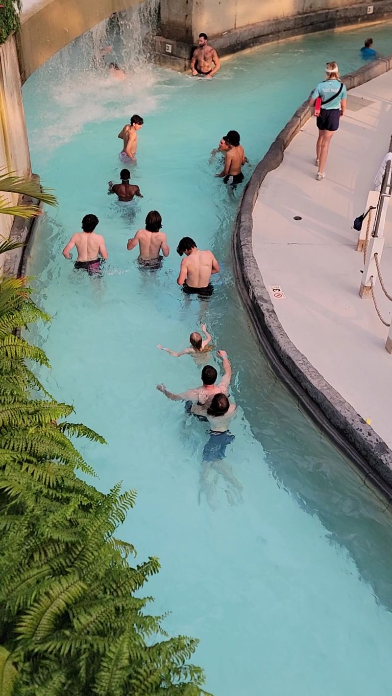 Two Lazy Rivers Instead of One Two Lazy Rivers Instead of One