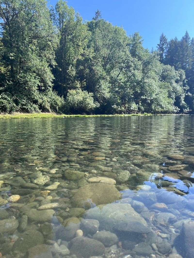 Unmarked Swimming Hole Across the River Unmarked Swimming Hole Across the River