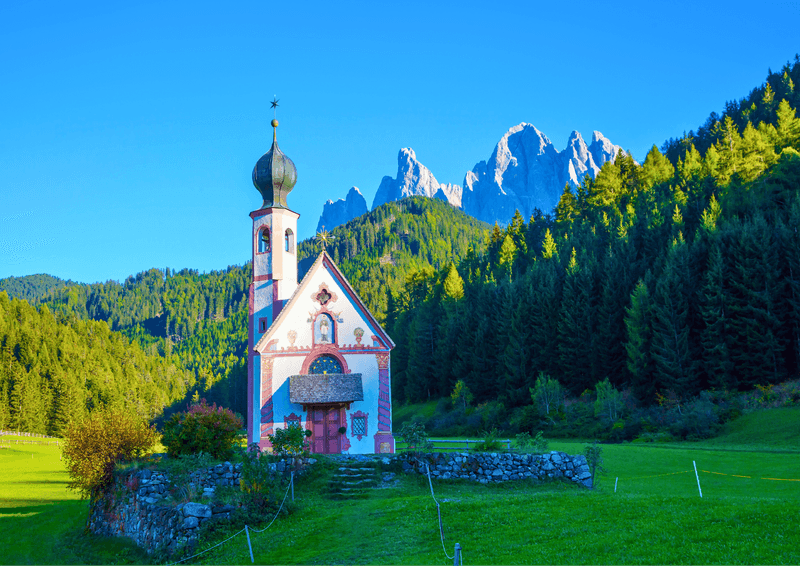 Val di Funes, Funes, South Tyrol, Italy
