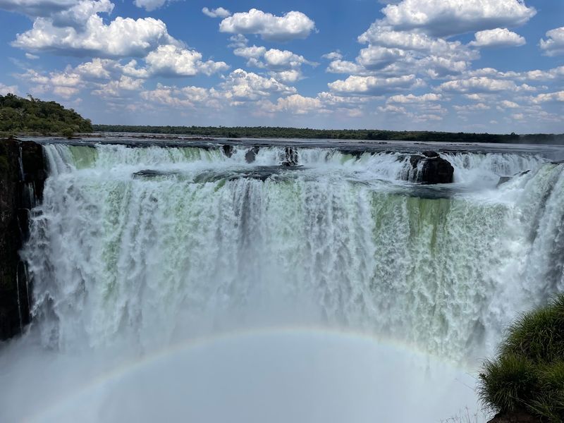Walk Into the Spray at Iguazu Falls, Argentina and Brazil Walk Into the Spray at Iguazu Falls, Argentina and Brazil
