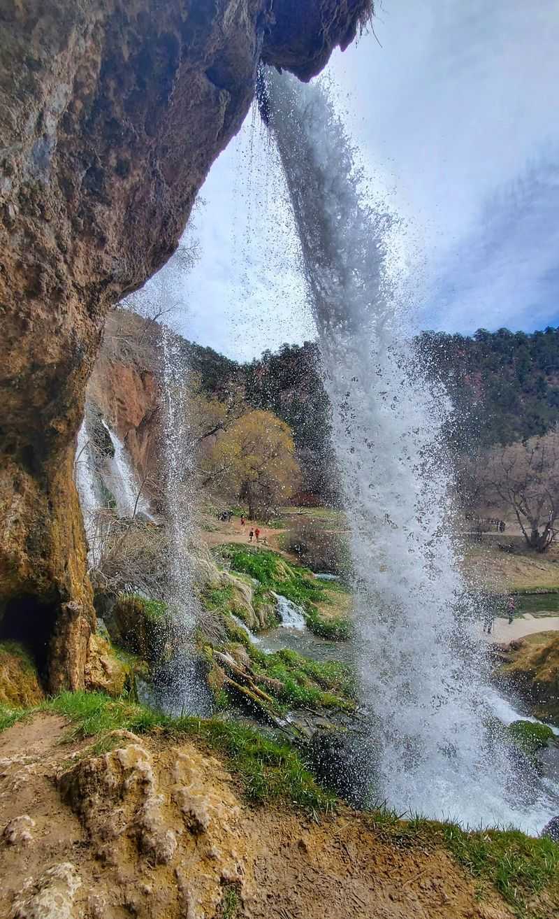 Walking Behind the Waterfall - Yes, That Is Actually Possible Walking Behind the Waterfall - Yes, That Is Actually Possible
