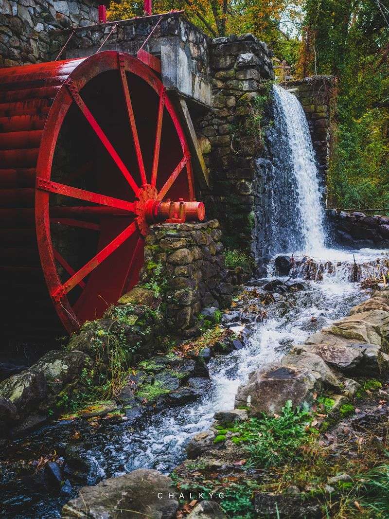 Watching the Water Turn the Great Wheel Watching the Water Turn the Great Wheel