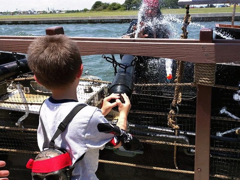 Water Cannons and the Battle for Treasure Water Cannons and the Battle for Treasure