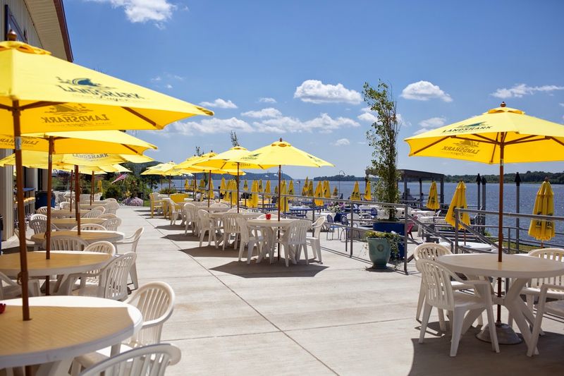 Waterfront Seating With Unbeatable River Views Waterfront Seating With Unbeatable River Views