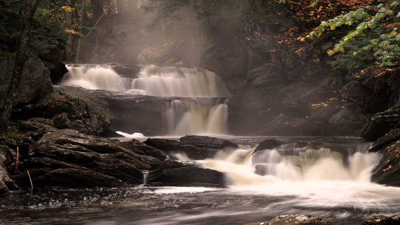 When the Falls Roar and When They Rest