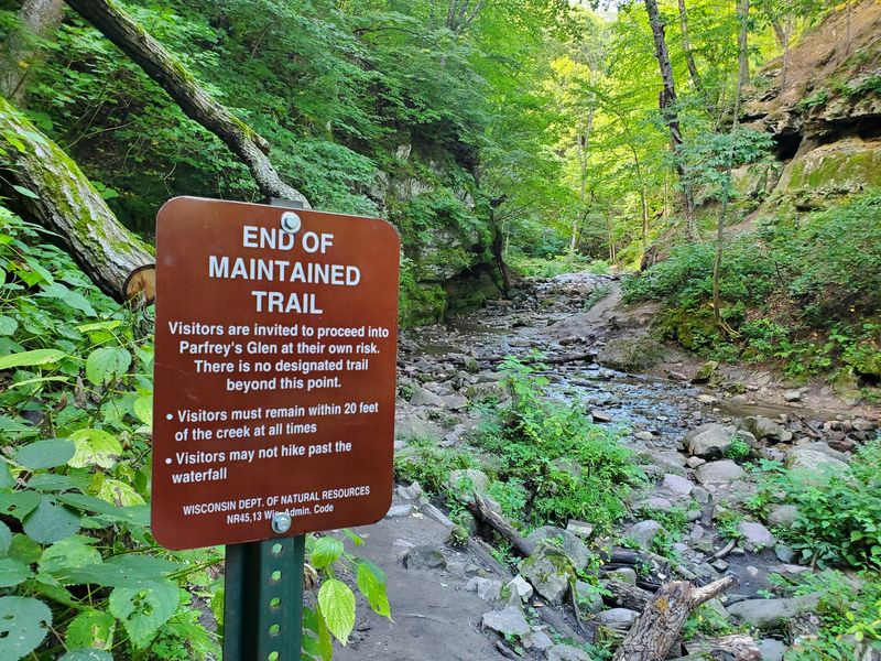 When the Trail Stops Being a Trail When the Trail Stops Being a Trail