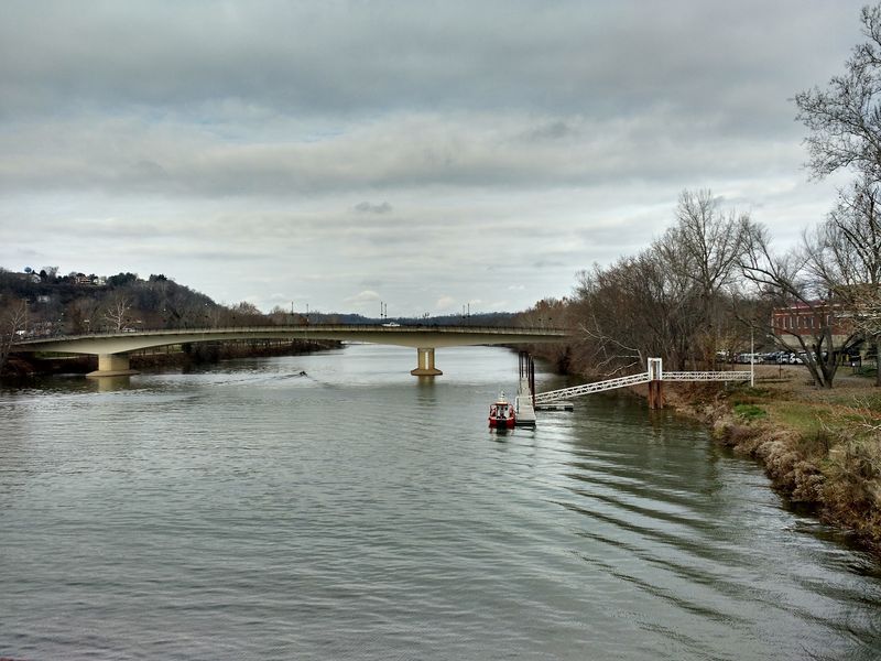 Where Two Rivers Shape a Town Where Two Rivers Shape a Town
