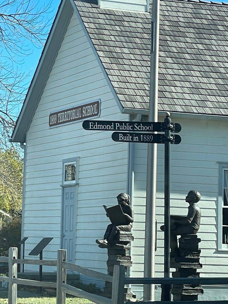 Where the 1889 Territorial School Stands Today