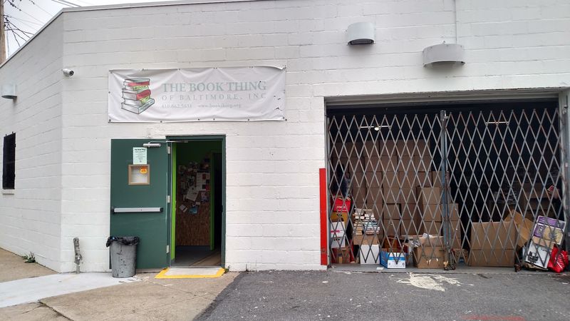 Where the Book Thing of Baltimore Actually Lives Where the Book Thing of Baltimore Actually Lives