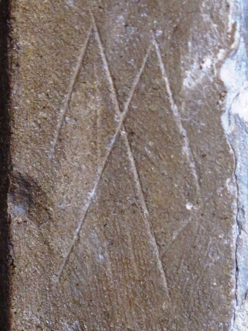 Witch Marks Carved Into Historic Buildings Witch Marks Carved Into Historic Buildings