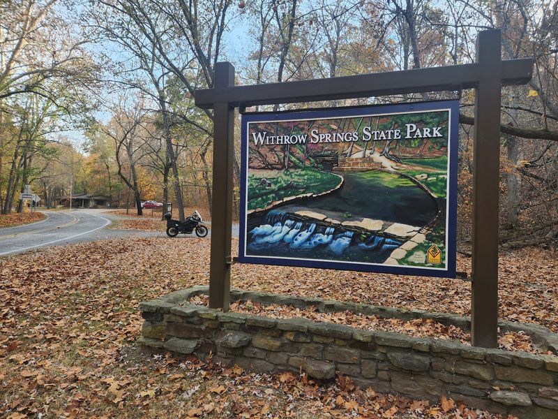 Withrow Springs State Park, Huntsville, Arkansas Withrow Springs State Park, Huntsville, Arkansas