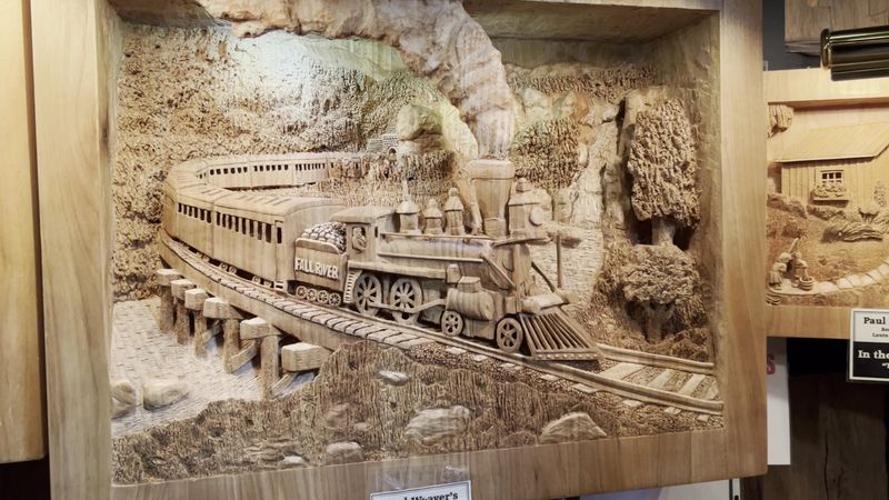 Wood Carvings and the Paul Weaver Gallery