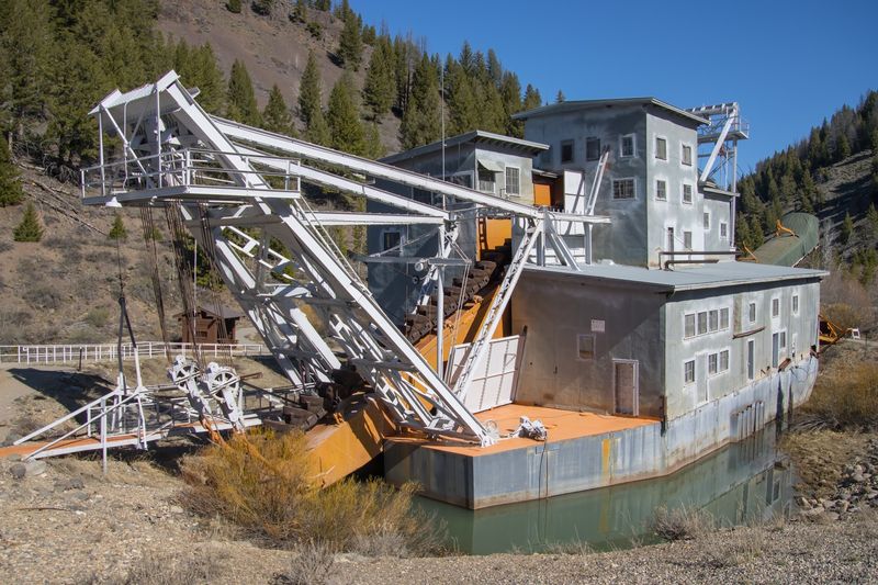 Yankee Fork Gold Dredge, Stanley, Idaho Yankee Fork Gold Dredge, Stanley, Idaho