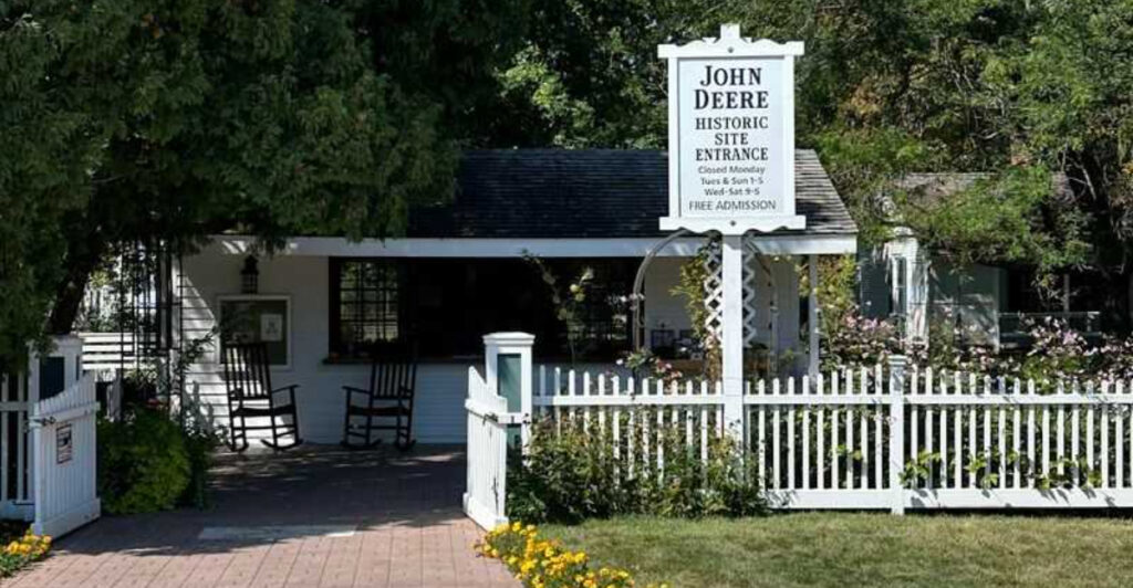 This Illinois Historic Site Marks the Exact Spot Where John Deere Forged His First Self-Cleaning Steel Plow