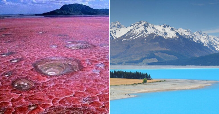 13 Places Around The World Known For Unusually Colorful Lakes