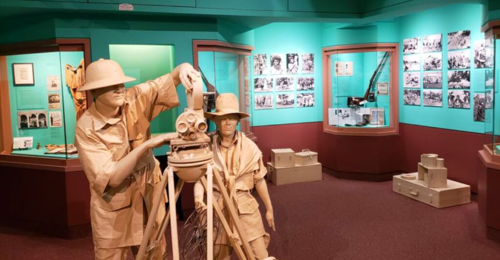 This Small-Town Kansas Museum Tells the Wild Story of a Couple Who Filmed Lions and Flew Across Africa