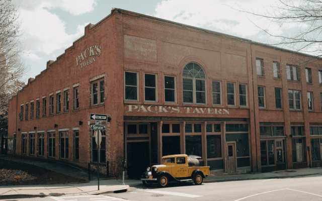 This Asheville Restaurant Fills a Beautifully Restored Old Building With History and Charm